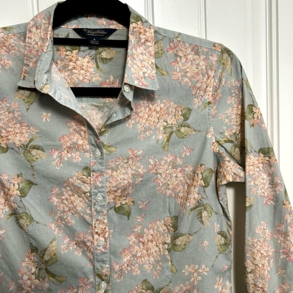 Liberty Art Fabric + Brooks Brother’s Floral Button-Front Long-Sleeve Shirt - Picture 7 of 11
